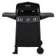 Dyna Glo 3-Burner Open Cart Propane Gas Grill in Black
