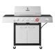 Dyna-Glo 5-Burner Propane Gas Grill in Stainless Steel w/ TriVantage Multifunctional Cooking System