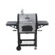 Dyna Glo Heavy-Duty Charcoal Grill in Black and Stainless Steel DGN405SNC-D