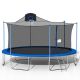 maocao hoom 16 ft. Round Backyard Trampoline w/ Safety Enclosure, Basketball Hoop and Ladder - DJ-C-W285S00003