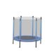 maocao hoom 48 in. Blue Backyard Trampoline w/ Safety Enclosure Net