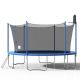 maocao hoom 14 ft. Blue Backyard Trampoline w/ Safety Enclosure, Basketball Hoop and Ladder - DJ-C-WY000047CA