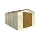DURAMAX WoodBridge Plus 10.5 ft. x 13 ft. Vinyl Storage Shed