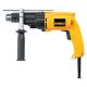 DEWALT 7.8 Amp 1/2 in. Variable Speed Reversing Dual-Range Hammer Drill with kit box