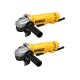 DEWALT 11-Amp Corded 4-1/2 in. Small Angle Grinder w/ Dust Ejection System (2-Pack)