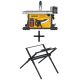 DEWALT 15 Amp Corded 8-1/4 inch Compact Jobsite Tablesaw w/ Bonus Compact Table Saw Stand