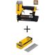 DEWALT Pneumatic 18-Gauge 2 in. Brad Nailer Kit and 1-1/2 in. x 18-Gauge Brad Nails (2500-Per Pack)