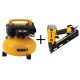 DEWALT 6 Gal. Electric Air Compressor with Bonus Pneumatic 15-Gauge DA Nailer