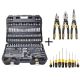 DEWALT Chrome Vanadium Mechanics Tool Set (192-Piece) w/ Plier Set (3-Piece) and Screwdriver Set (10-Piece)