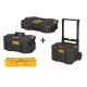 DEWALT TOUGHSYSTEM 2.0 22in. Small Tool Box wi/ TOUGHSYSTEM 2.0 24-in Mobile Tool Box, 22-in Medium Tool Box & Deep Tool Tray