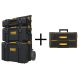 DEWALT TOUGHSYSTEM 2.0 Small Toolbox w/ Bonus Medium Toolbox, Mobile Toolbox and 22 in. 2-Drawer Toolbox