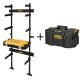 DEWALT TOUGHSYSTEM 25-1/2 in. Workshop Racking Storage System and Small Parts Organizer w/ Bonus TOUGHSYSTEM Medium Tool Box