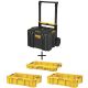 DEWALT TOUGHSYSTEM 2.0 24-in Mobile Tool Box w/ TOUGHSYSTEM 2.0 (1) Shallow Tool Tray & (2) TOUGHSYSTEM 2.0 Deep Tool Trays