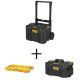 DEWALT TOUGHSYSTEM 2.0 Mobile Tool Box, 2.0 Large Tool Box & 2.0 Shallow Tool Tray