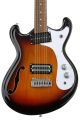 Danelectro - 66BT Baritone Electric Guitar - 3-Tone Sunburst