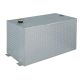 Delta Rectangular Aluminum Liquid Transfer Tank in Silver Metallic