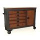 Duramax Building Products 48 in. 5-Drawers Rolling Tool Chest with Wood Top