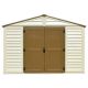 Duramax Building Products WoodBridge Plus 10.5-ft x 8-ft Vinyl Storage Shed