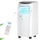 Costway 8,000 BTU Portable Air Conditioner w/ Dehumidifier in White