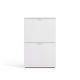 Sacaramento 2-Drawer White Hanging File Cabinet 28.7 in. H x 18.1 in. W x 17.7 in. D