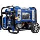 Ford 11,050-Watt/10,050-Watt Dual-Fuel Gasoline and Propane with Recoil Start Portable Generator, CO Shutoff