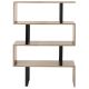 Safavieh 50.4-inch Light Brown Wood 3-shelf Etagere Bookcase w/ Open Back