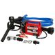 FILL-RITE 12-Volt 1/5 HP 10 GPM Portable Fuel Transfer Utility Pump w/ 8-ft Discharge Hose Manual Nozzle and Suction Pipe