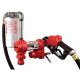 FILL-RITE - 12V 20 GPM 1/4 HP Fuel Transfer Utility Pump w/ Unleaded Auto Nozzle, Discharge Hose, Particulate Filter, Suction Pipe)