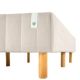 Zinus Good Design Winner Beige Metal Queen 16 in. Mattress Foundation
