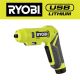 RYOBI USB Lithium Screwdriver Kit
