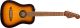 Fender - Redondo Mini Acoustic Guitar - Sunburst