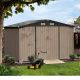 8 ft. W x 10 ft. D Outdoor Galvanized Metal Storage Shed Frame Garden Storage Shed (80 Sq. ft.)