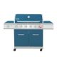 Royal Gourmet 6-Burner Propane Gas Grill in Blue w/ Sear Burner and Side Burner