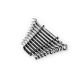 GEARWRENCH 90 Tooth 12 Point Flex Head Ratcheting Combination SAE Wrench Set 10 pc