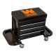 WEN 350-Pound Capacity Garage Glider Rolling Tool Chest Seat