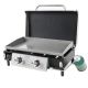 Razor Razor 2-Burner Portable LP Gas Griddle w/ Lid in Black