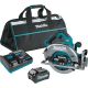 Makita 40-Volt Max XGT Brushless Cordless 7-1/4 in. Circular Saw Kit, AWS Capable (4.0Ah)