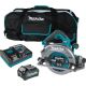 Makita 40V max XGT Brushless Cordless 7-1/4 in. Circular Saw Kit w/ Guide Rail Compatible Base, AWS Capable (4.0Ah)