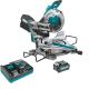 Makita 40V max XGT Brushless Cordless 10-in. Dual-Bevel Sliding Compound Miter Saw Kit, AWS Capable (4.0Ah)