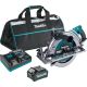 Makita 40-Volt Max XGT Brushless Rear Handle 10-1/4 in. Circular Saw Kit, AWS Capable (4.0Ah)