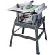 GENESIS 10-in 15 Amp Table Saw w/ Metal Stand, Miter Gauge, Push Stick and Rip Fence