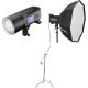 Godox AD600Pro Witstro Battery-Powered Monolight Kit w/ Softbox and C-Stand