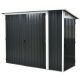 Hanover Multi-Use Dark Grey Shed w/ Storage