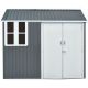 Hanover 6 foot x 8 foot x 7 foot Galvanized Steel Nordic Storage Shed