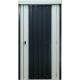 Hanover 5.9ft. x 3.2ft. x 2.7ft. Galvanized Steel Patio Storage Shed