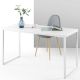 Jennifer 55 in. White Metal Desk
