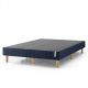 Zinus GOOD DESIGN Winner - Justina Navy King 14 In. Quick Snap Standing Mattress Foundation