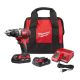 Milwaukee M18 18V Lithium-Ion Cordless 1/2 in. Drill Driver Kit w/(2) 1.5Ah Batteries, Charger, Soft Case