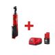 Milwaukee M12 12-Volt Lithium-Ion 3/8 in. Cordless Ratchet (Tool-Only) with Free M12 Lithium-Ion Starter Kit