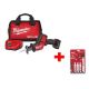 Milwaukee M12 FUEL 12-Volt Lithium-Ion Cordless Hackzall Reciprocating Saw Kit with Hackzall Blades Kit Storage Pouch (10-Piece)